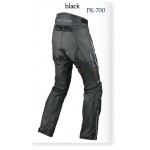Komine PK 700 Birancia Protect Riding Mesh Motorcycle Pants-Black