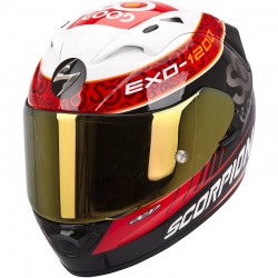 Scorpion EXO-1200 Charpenter Replica Full Face Motorcycle Helmet - PSB Approved