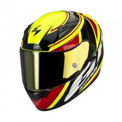 Scorpion EXO-2000 Air GP Full Face Motorcycle Helmet - Neon Yellow Colour