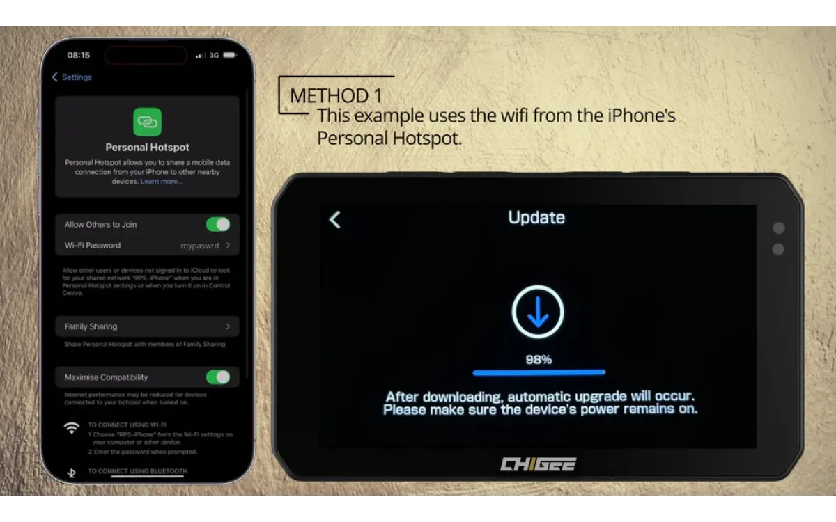 AIO-5 Series Firmware & CHIGEE GO App: Best Settings