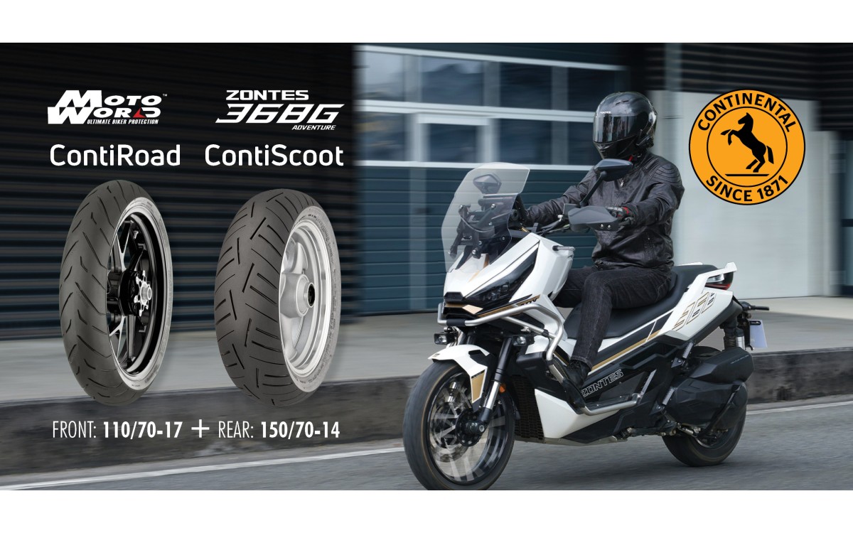 Best Continental Tyres for Zontes 368G in Singapore