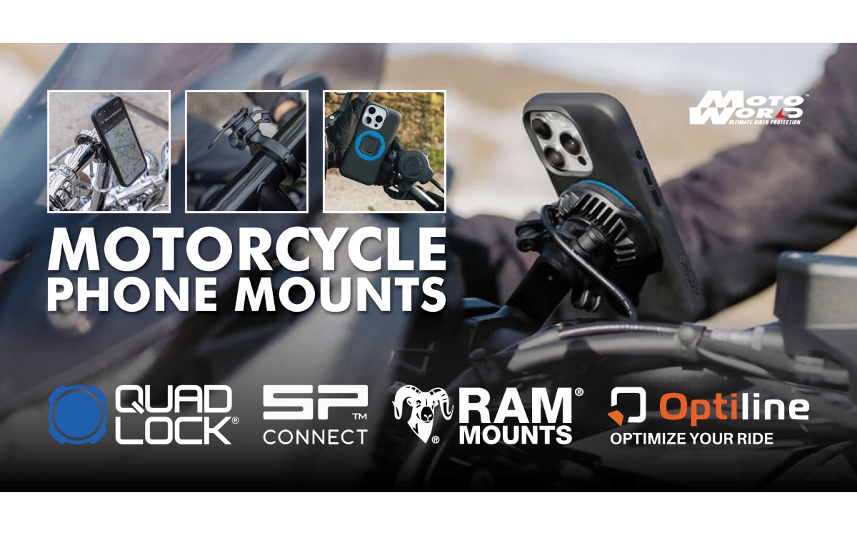 The Ultimate Guide to Motorcycle Phone Mounts in Singapore: Quad Lock, SP Connect, RAM & Optiline