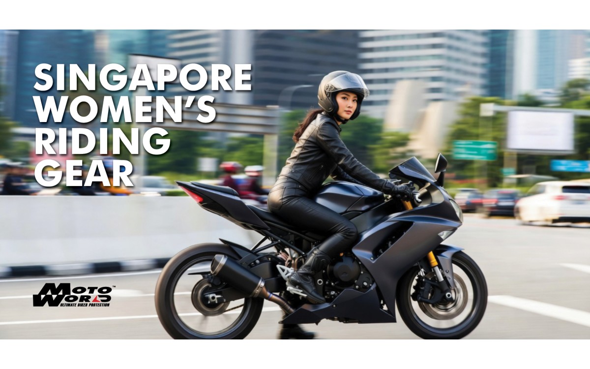 The Only Dedicated Women's Motorcycle Gear Section in Singapore: Why Fit Matters