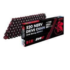 DID 520NERV BK/RE-120ZB Motorcycle Nerv Japan Chain