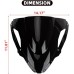 Ermax 070334059 Motorcycle Windshield for Kawasaki 2005-2006
