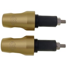 Gilles Tooling LG-FL-22 Motorcycle Handlebar Weights Flow for Aprilia, Ducati, Honda, Kawasaki, MV Agusta, Suzuki, Triumph, Yamaha 1985-2021