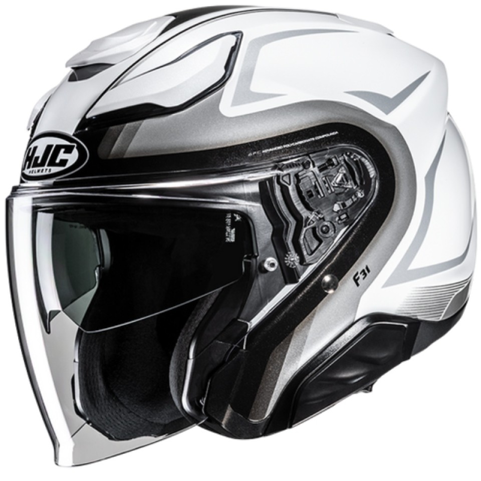 HJC F31 Bask Open Face Motorcycle Helmet