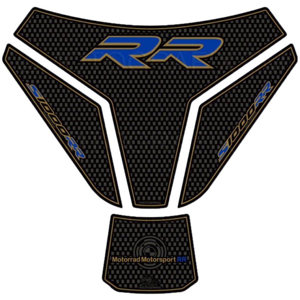 Motografix TB023 Motorcycle Fuel Tank Pad for BMW 2015-2018