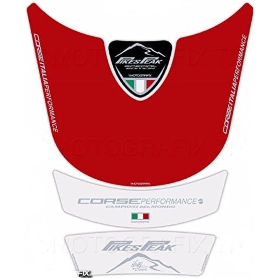 Motografix TD016 Motorcycle Fuel Tank Pad for Ducati