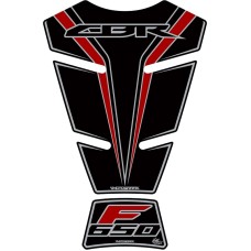 Motografix TH025K Motorcycle Fuel Tank Pad Black for Honda 2014-2016