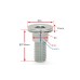 Active 2820022 Low-Profile M8X20 P1.25 Rotor Bolts with Wiring Guide Rails Active 2820022 Low-Profile M8X20 P1.25 Rotor Bolts with Wiring Guide Rails