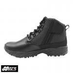 Altai MFT100-ZS 6 Inch Waterproof Side Zip Black Uniform Boots