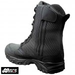 Altai MFT200-Z 8 Inch Waterproof Side Zip Black Tactical Boots