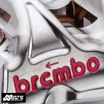 Brembo 220B01010 GP4-RX Caliper Kit 108 Nichel Coating