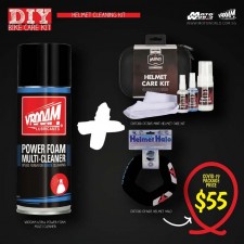 Helmet Cleaning Kit - Vrooam DIY Bike Care Kits