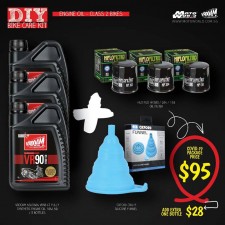 Engine Oil Class 2 Bikes Kit - Vrooam DIY Bike Care Kits