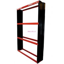 Bike Lift MF-SP1500-01 Red Pineumat Adjustable Tyre Wheel Rims Shelf Rack