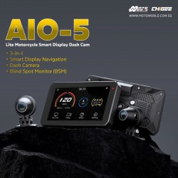 Chigee AIO-5 Lite Motorcycle Smart Display Dash Cam