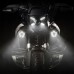 RiderNav Q5 Pro Motorcycle LED Auxiliary Lights without Controller