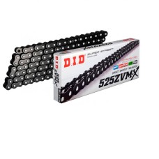 DID 525ZVMX X-Ring Motorcycle Chain - Black