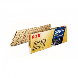 DID D 520ERV7GG-120 Racing Chain Gold & Gold