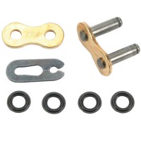 DID 525VX Pro Street X-Ring Motorcycle Chain Joint Link -  Gold