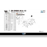 DMV DIDMKKA13 Motorcycle Damper Mounting Kit