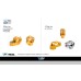 DMV DIDMKSU06 Motorcycle Damper Mounting Kit