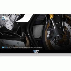 DMV DIOCPCYA01K Motorcycle Oil Cooler Protective Cover For Yamaha - Black
