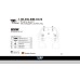 DMV DIEGBM03S Motorcycle Upper Engine Guard