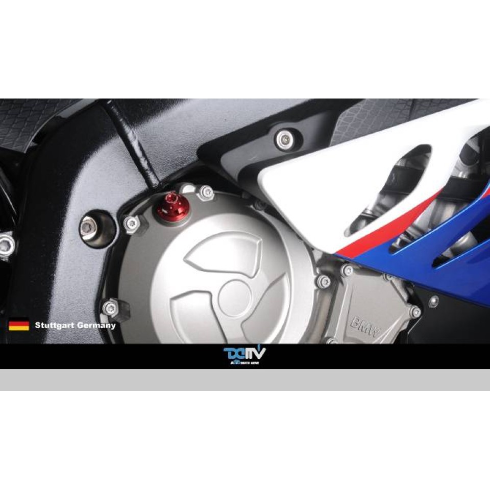 DMV DIEOC242K Motorcycle Engine Oil Cover (M24*2) - Black
