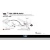 DMV DIUPS001 Motorcycle Power Supply Converter - 120cm Universal