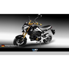 DMV DIRCS002G Motorcycle Reservoir Cap - Gold