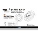 DMV DIFHCKA04 Motorcycle Frame Hole Cover