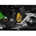 DMV DIFSCKA03G Motorcycle Front Sprocket Cover - Gold