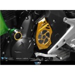 DMV DIFSCKA03G Motorcycle Front Sprocket Cover - Gold