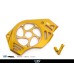 DMV DIFSCKA03G Motorcycle Front Sprocket Cover - Gold