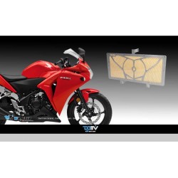 DMV DIRPC2HO01G CBR250R 11-13 Radiator Protecive Cover-3D - Gold
