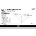 DMV DIFAS3DKA03G 3D Motorcycle Front Axle Slider - Gold
