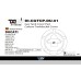 DMV DICGTCPDU01 Motorcycle Gas Tank Cap Pad