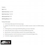DNA PY3SC1701 Motorcycle Air Filter for Yamaha