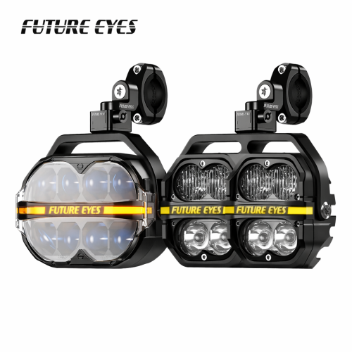 Future Eyes X80/X100 with Z4 Dual Kit Auxiliary Motorycle Lights
