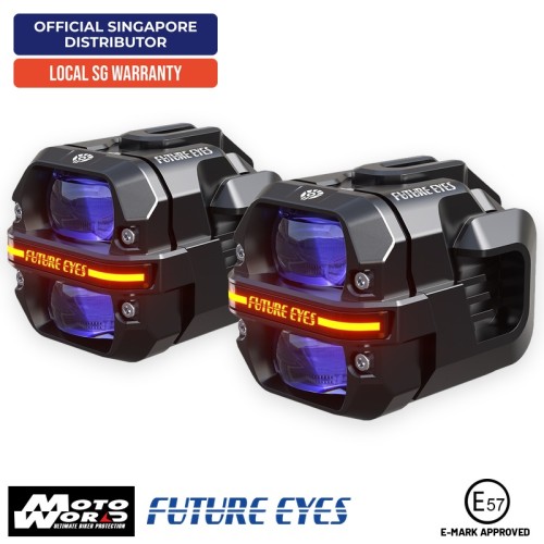 Future Eyes X60 Motorcycle LED Auxiliary Spotlight