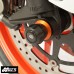 Gilles Tooling GTAFKT01O Motorcycle GTA Front Axle Protector- Orange