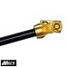Gilles Tooling LUBH7B Motorcycle Black Adjustable Handlebar w/o Extension
