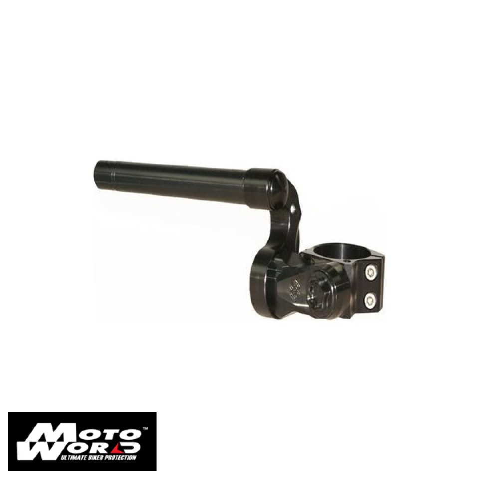 Gilles Tooling LUAH8B Motorcycle Verio Bar 2 Black Handlebar Modification