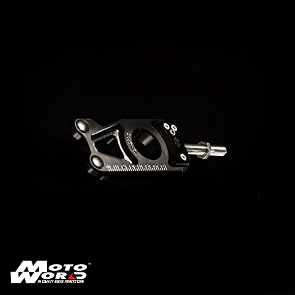Gilles Tooling TCAZX10JBFB Motorcycle Black Chain Adjuster