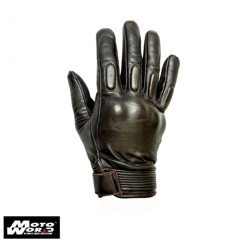 Helstons Side Leather Gloves