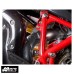 JST DU00021 Black Aluminum Frame Plug Set for Ducati M696/M1100/1098/1198/Black