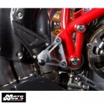 JST DU00021 Black Aluminum Frame Plug Set for Ducati M696/M1100/1098/1198/Black